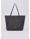 Borsa tote media monogram Liu Jo – Nero Borsa tote media monogram Liu Jo – Nero