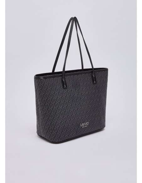 Borsa tote media monogram Liu Jo – Nero - foto 3