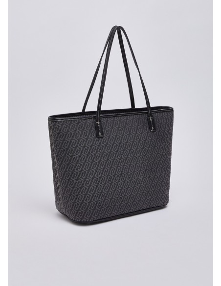 Borsa tote media monogram Liu Jo – Nero - foto 4