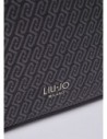 Borsa tote media monogram Liu Jo – Nero Borsa tote media monogram Liu Jo – Nero