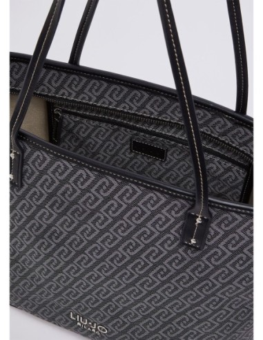 Borsa tote media monogram Liu Jo – Nero - foto 7