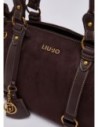 Borsa piccola in microfibra con coulisse Liu Jo – Melanzana Borsa piccola in microfibra con coulisse Liu Jo – Melanzana
