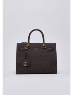 Borsa satchel media Liu Jo – Marrone scuro - foto 1 2