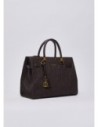 Borsa satchel media Liu Jo – Marrone scuro Borsa satchel media Liu Jo – Marrone scuro