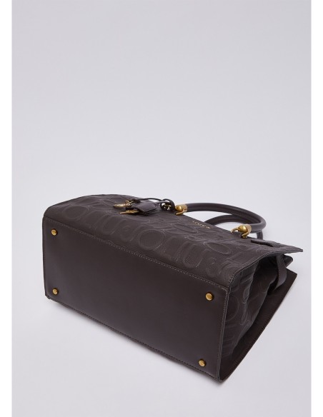Borsa satchel media Liu Jo – Marrone scuro - foto 6