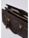 Borsa satchel media Liu Jo – Marrone scuro Borsa satchel media Liu Jo – Marrone scuro