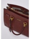 Borsa satchel media Liu Jo – Bordeaux scuro