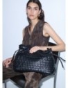Borsa Riccy grande goffrata Liu Jo – Nero