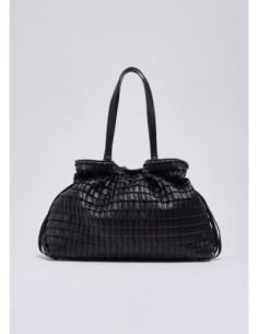 Borsa Riccy grande goffrata Liu Jo – Nero - foto 1 2