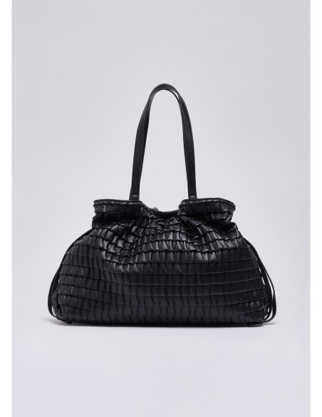 Borsa Riccy grande goffrata Liu Jo – Nero - foto 2
