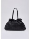 Borsa Riccy grande goffrata Liu Jo – Nero
