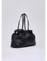 Borsa Riccy grande goffrata Liu Jo – Nero