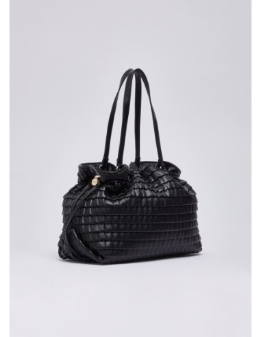 Borsa Riccy grande goffrata Liu Jo – Nero - foto 4