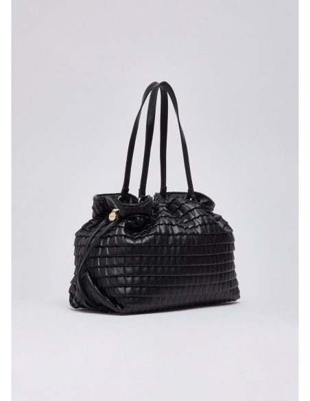 Borsa Riccy grande goffrata Liu Jo – Nero - foto 4