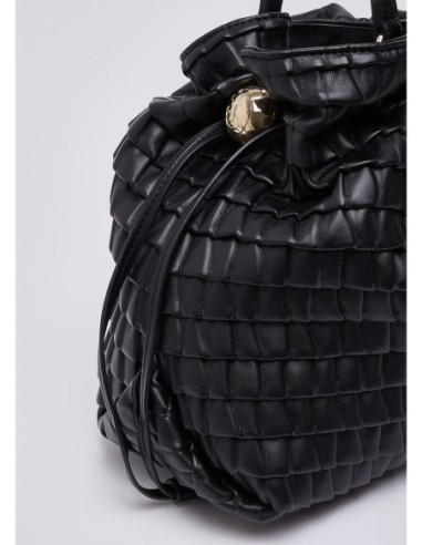 Borsa Riccy grande goffrata Liu Jo – Nero - foto 5