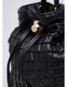 Borsa Riccy grande goffrata Liu Jo – Nero