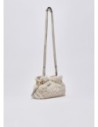 Borsa Riccy piccola in pelliccia sintetica Liu Jo – Panna