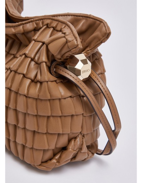 Borsa Riccy piccola goffrata Liu Jo – Beige - foto 6