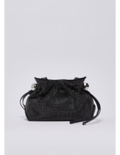Borsa Riccy piccola con strass Liu Jo – Nero - foto 1 2