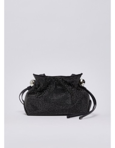 Borsa Riccy piccola con strass Liu Jo – Nero - foto 2