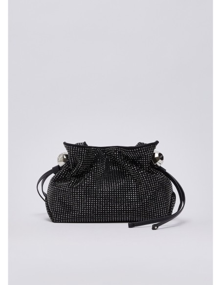 Borsa Riccy piccola con strass Liu Jo – Nero - foto 2