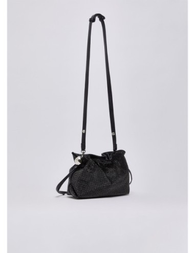 Borsa Riccy piccola con strass Liu Jo – Nero - foto 4