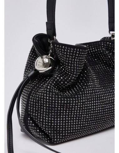 Borsa Riccy piccola con strass Liu Jo – Nero - foto 5