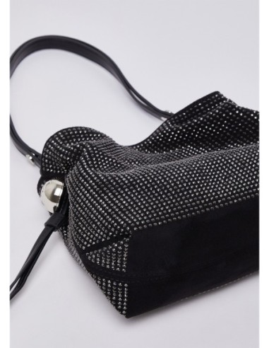 Borsa Riccy piccola con strass Liu Jo – Nero - foto 6