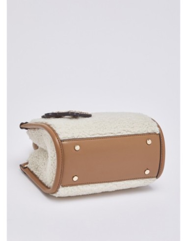 Borsa mini in teddy Liu Jo – Panna - foto 6