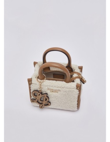 Borsa mini in teddy Liu Jo – Panna - foto 7