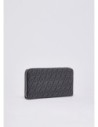 Portafoglio zip around monogram Liu Jo – Nero Portafoglio zip around monogram Liu Jo – Nero