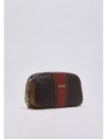 Camera bag media con banda a contrasto Liu Jo – Marrone scuro