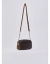 Camera bag media con banda a contrasto Liu Jo – Marrone scuro