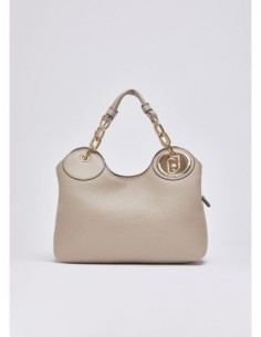 Borsa a mano piccola effetto bottalato Liu Jo – Bianco - foto 1