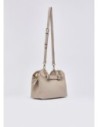 Borsa a mano piccola effetto bottalato Liu Jo – Bianco