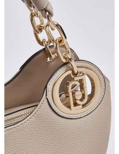 Borsa a mano piccola effetto bottalato Liu Jo – Bianco - foto 4