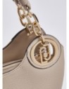 Borsa a mano piccola effetto bottalato Liu Jo – Bianco