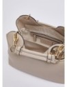 Borsa a mano piccola effetto bottalato Liu Jo – Bianco