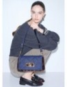 Borsa LaPuffy media Liu Jo – Blu denim