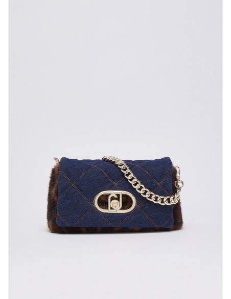 Borsa LaPuffy media Liu Jo – Blu denim - foto 2