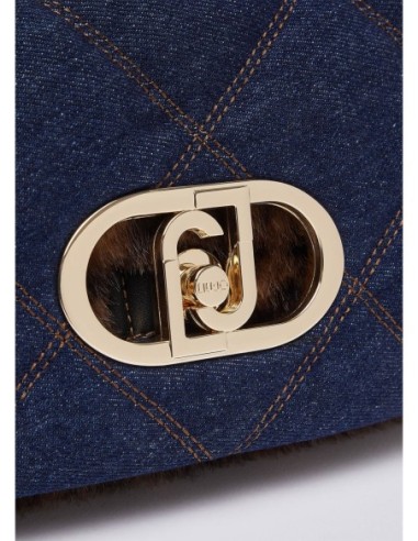 Borsa LaPuffy media Liu Jo – Blu denim - foto 6