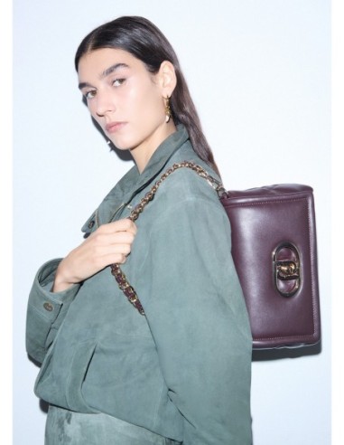 Borsa LaPuffy media con matelassé Liu Jo – Melanzana - foto 1