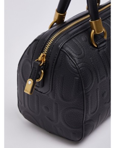 Borsa a mano piccola con logo debossed Liu Jo – Nero - foto 5