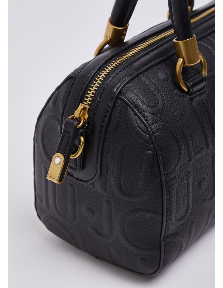 Borsa a mano piccola con logo debossed Liu Jo – Nero - foto 5