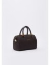 Borsa a mano piccola con logo debossed Liu Jo – Marrone scuro