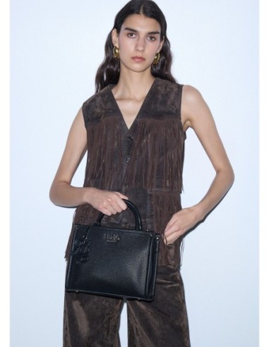 Borsa piccola con charm effetto bottalato Liu Jo – Nero - foto 1