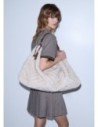 Borsa grande in pelliccia sintetica trapuntata Liu Jo – Panna Borsa grande in pelliccia sintetica trapuntata Liu Jo – Panna