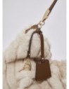 Borsa grande in pelliccia sintetica trapuntata Liu Jo – Panna Borsa grande in pelliccia sintetica trapuntata Liu Jo – Panna