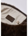 Borsa grande in pelliccia sintetica Liu Jo – Marrone scuro
