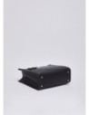 Borsa tote media effetto bottalato Liu Jo – Nero
